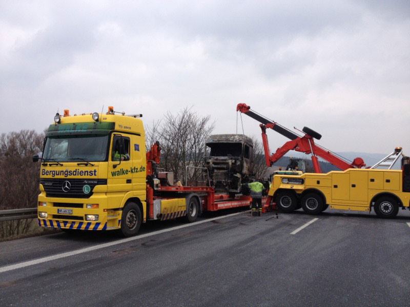 Abschleppdienst Walke auf regionalen Verkehrswegen