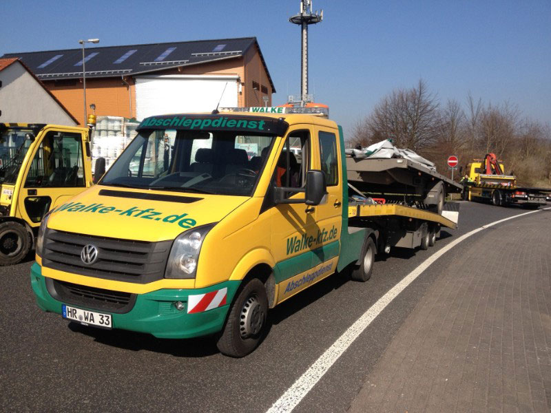 LKW Pannendienst im Einsatz – Abschleppdienst Walke